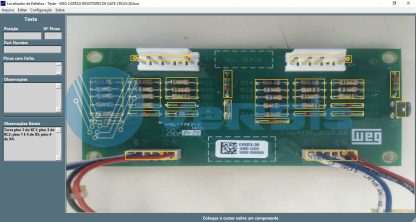 Cartao de Resistores de Gate CRG2X.00 Inversor de Frequencia Weg CFW09