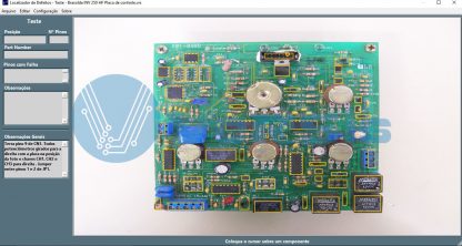 Placa de controle INV 250 HF Brasolda