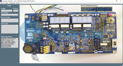 Placa de display XMT350 SMD Miller