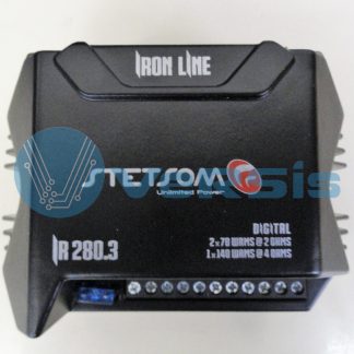Stetsom Amplificador Iron Line IR280.3 280W RMS 3 Canais