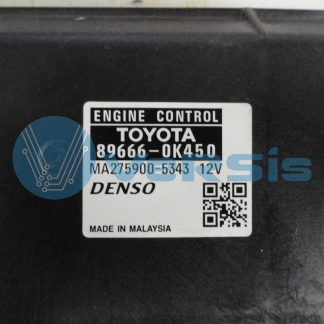 Denso 89666-0K425 / MA275900-5343