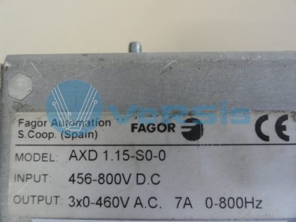 Drive module AXD 1.15-MSC-IGBT AXD 1.15-S0-0-Fagor Automation